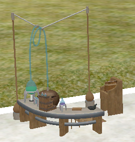 The Silt Lake Chemistry Laboratory, in AngelRio's compound.