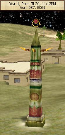 Oleg's 79-cubit Desert Obelisk